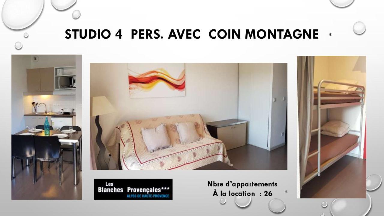 Les Blanches Provencales Bed and Breakfast Selonnet Eksteriør billede