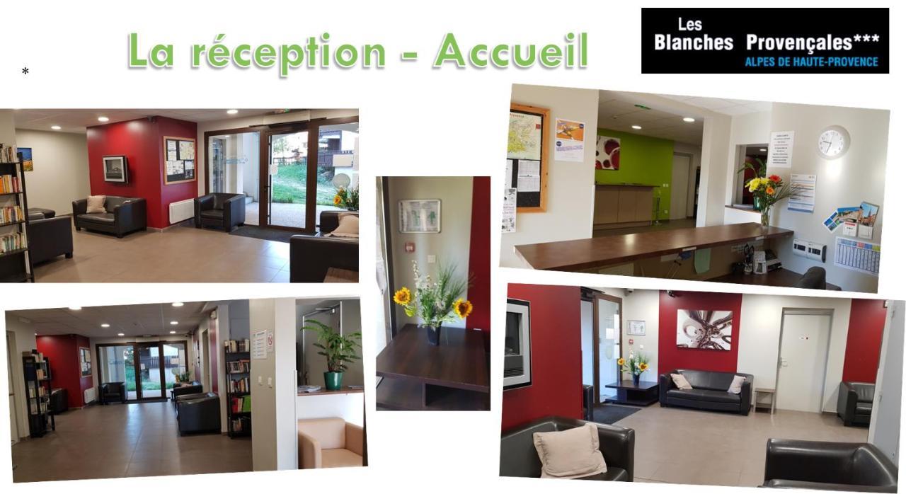 Les Blanches Provencales Bed and Breakfast Selonnet Eksteriør billede