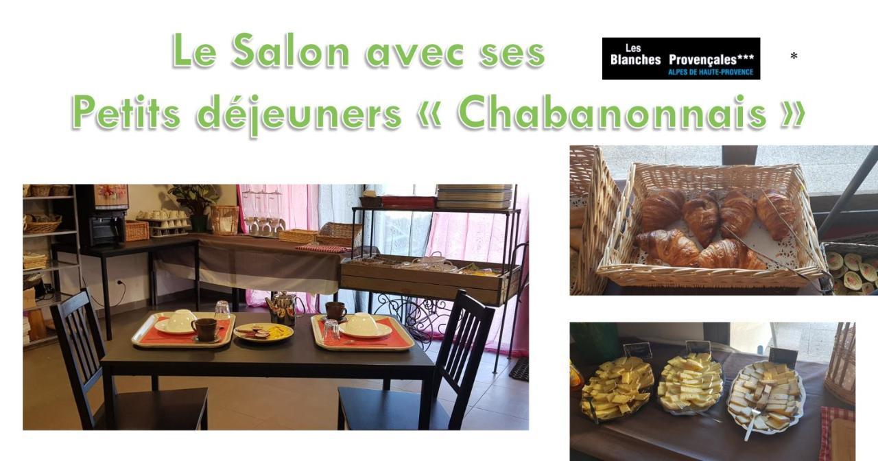 Les Blanches Provencales Bed and Breakfast Selonnet Eksteriør billede
