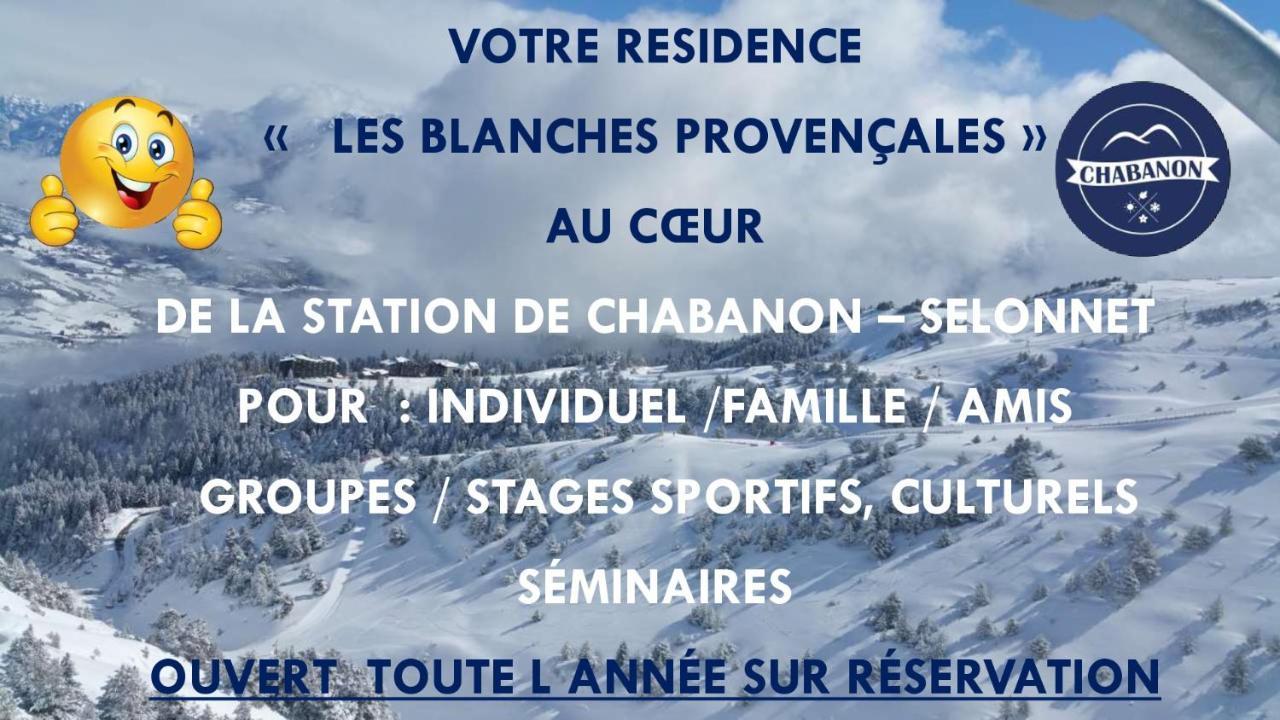 Les Blanches Provencales Bed and Breakfast Selonnet Eksteriør billede